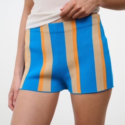 Staud Mare Short | Sole Stripe - Image 2