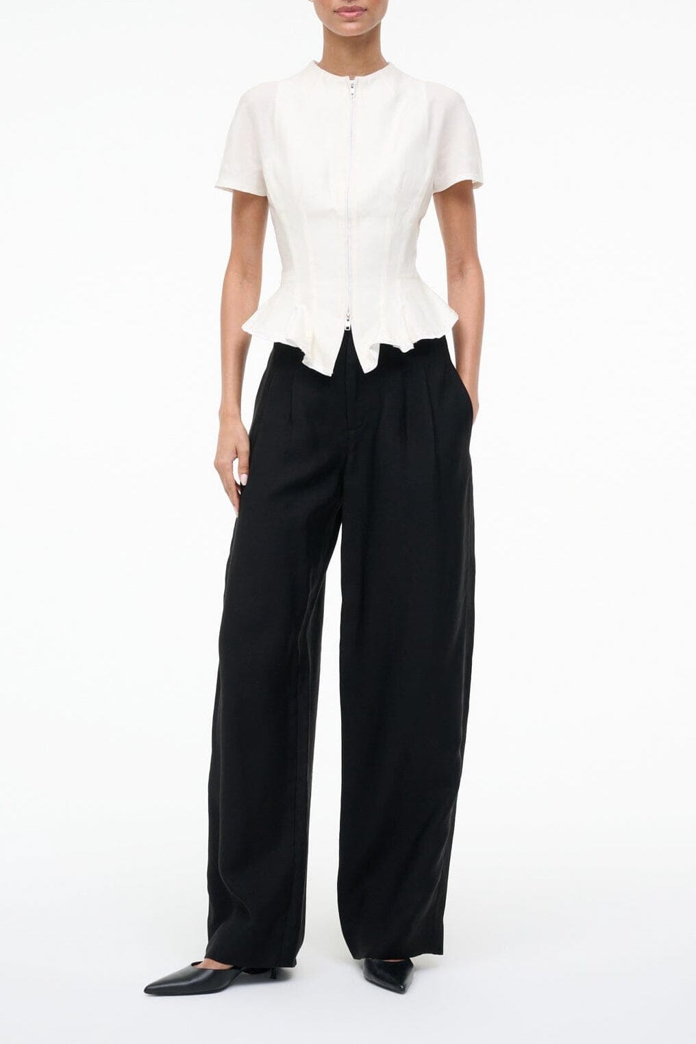 Staud Maelle Top | Ivory - Image 1