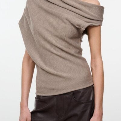 Staud Mabel Sweater | Sesame - Image 1