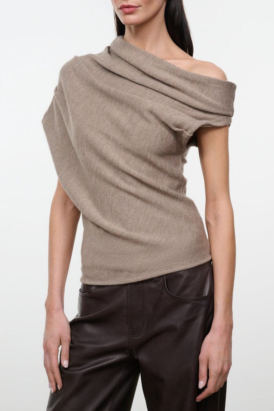 Staud Mabel Sweater | Sesame - Image 1