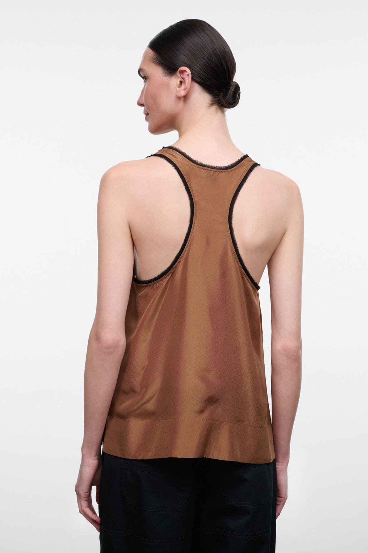MNSTD051026021815077_2 Staud Lynelle Silk Tank | Cigar - Image 2