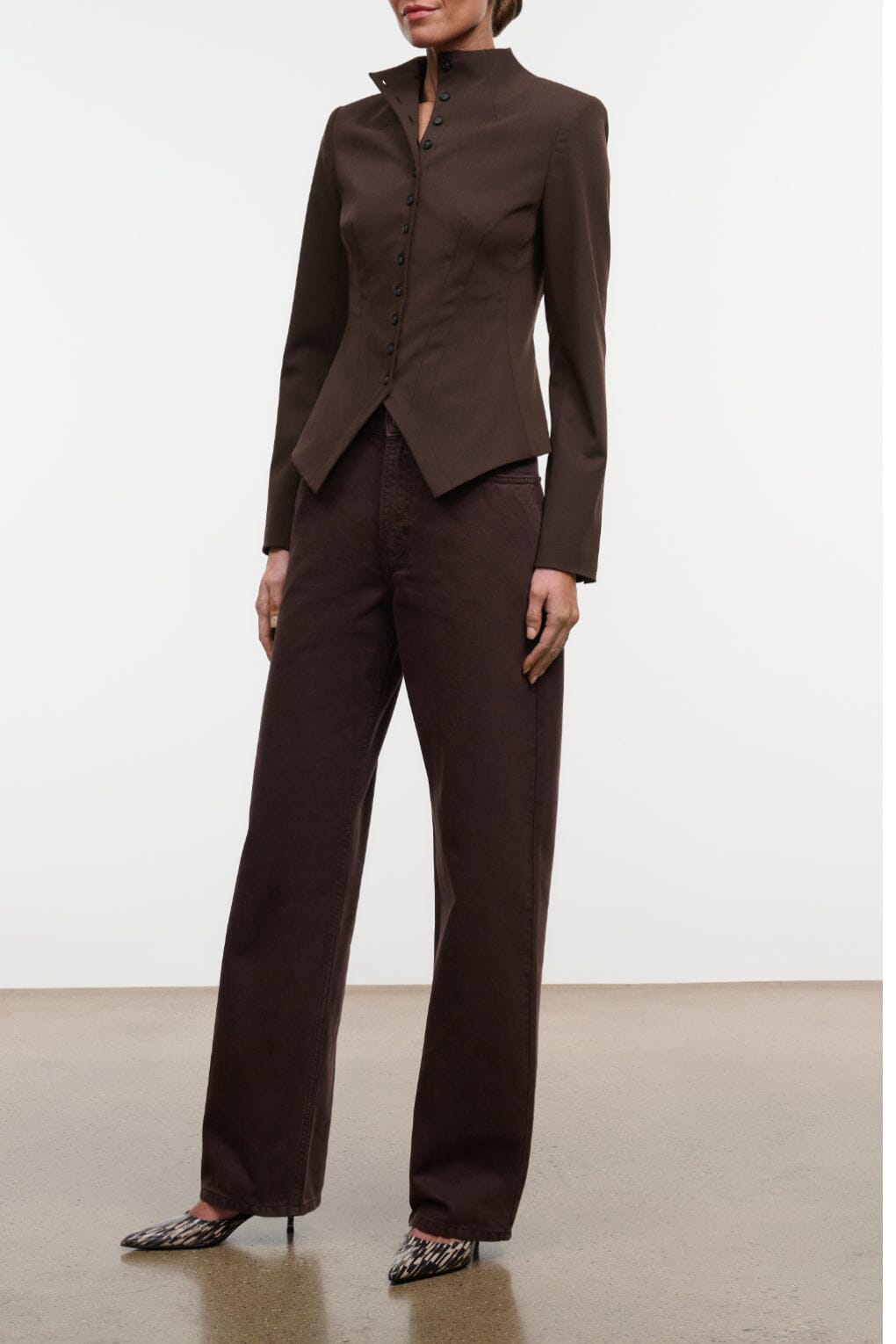MNSTD051026021815088_2 Staud Leo High Rise Jean | Earth - Image 2