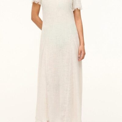Staud LE Havre Coverup Dress | Buttercream - Image 1