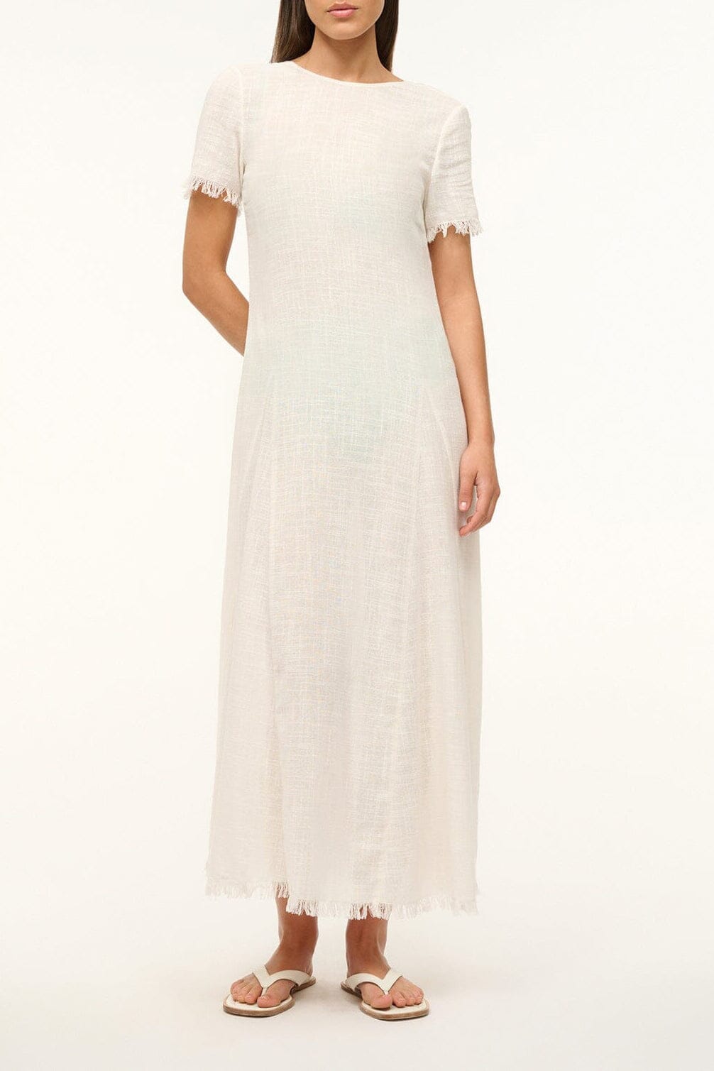 Staud LE Havre Coverup Dress | Buttercream - Image 1