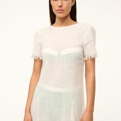Staud LE Havre Coverup Dress | Buttercream - Image 2