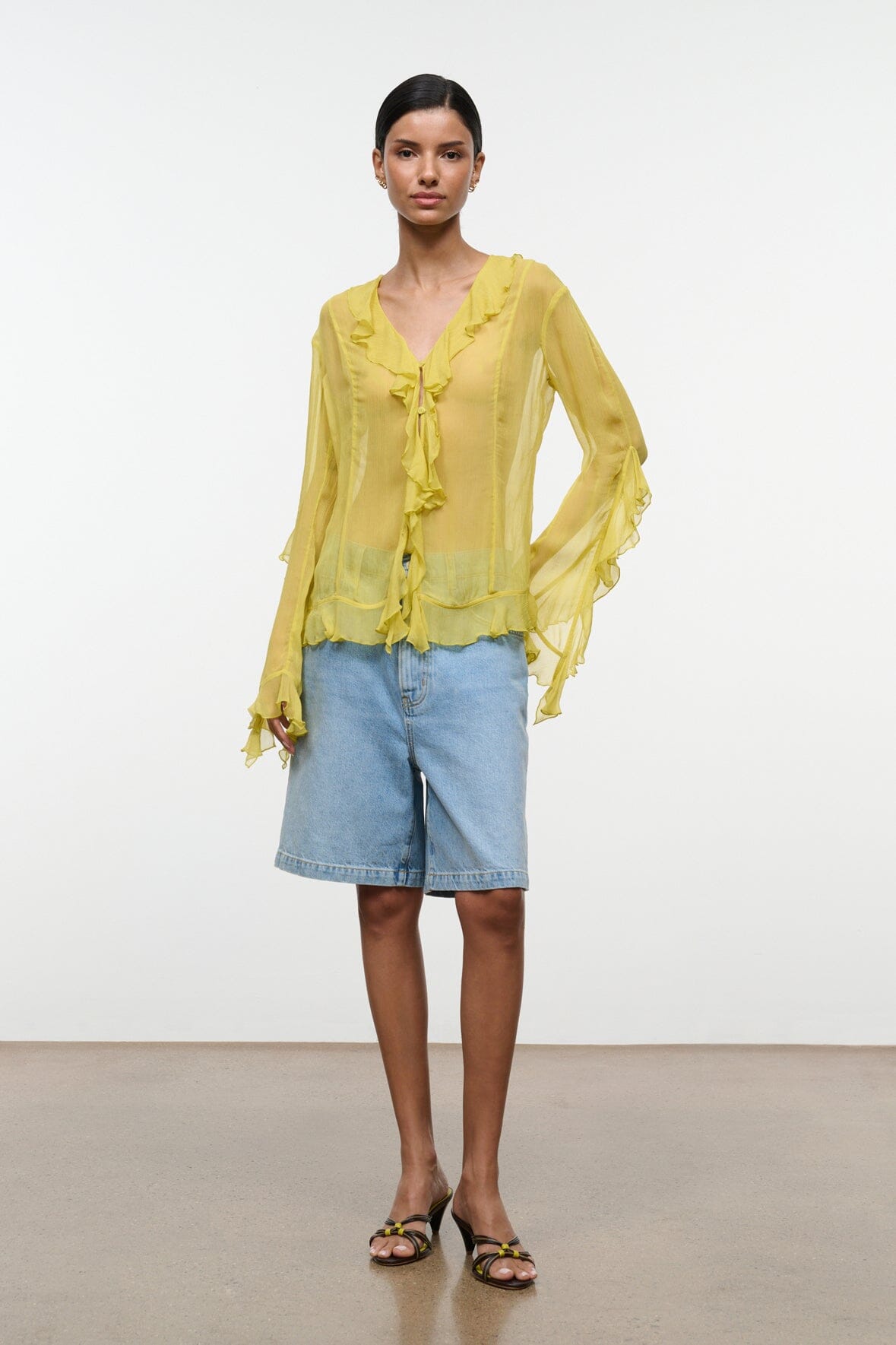 MNSTD051026021815105_2 Staud Kellcy Top | Citron - Image 2