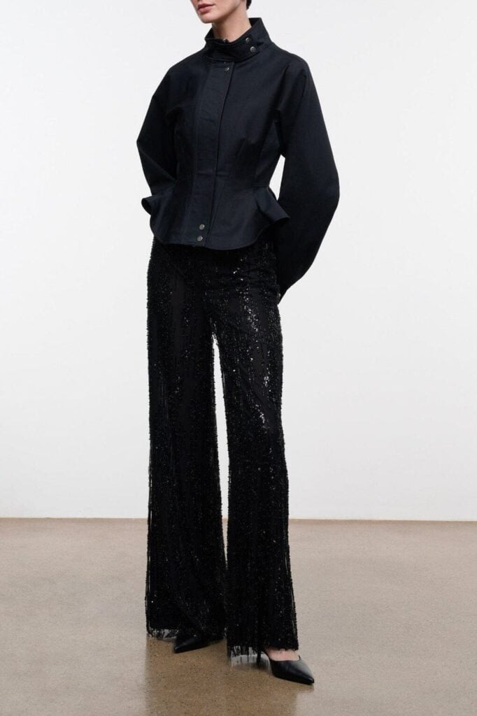 Staud Jayden Pant | Black - Image 1