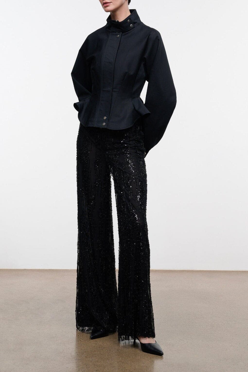 Staud Jayden Pant | Black - Image 1