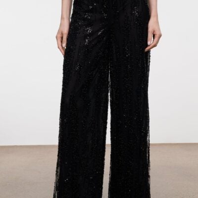 Staud Jayden Pant | Black - Image 2