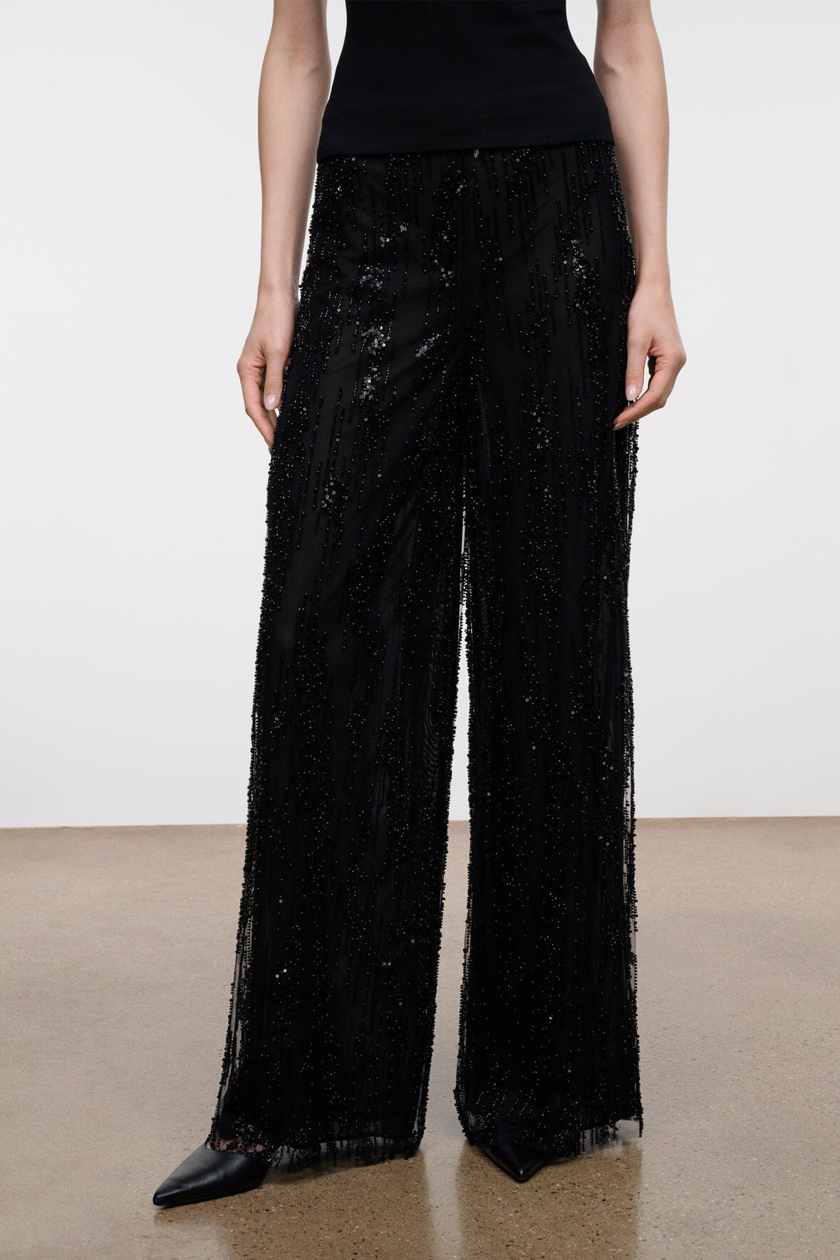 Staud Jayden Pant | Black - Image 2