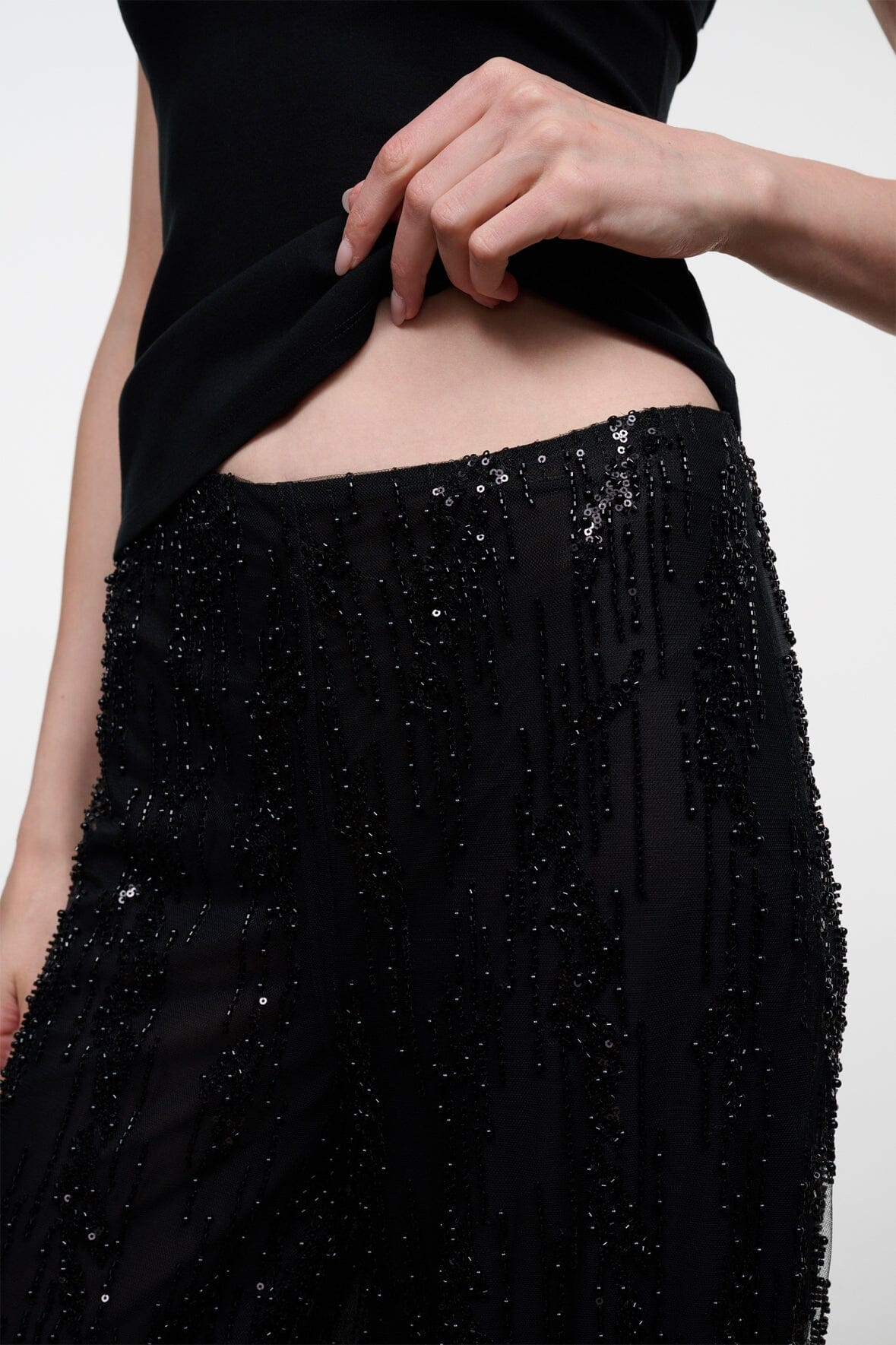 Staud Jayden Pant | Black - Image 3