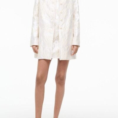 Staud Halton Jacket | Botanica Ivory - Image 1
