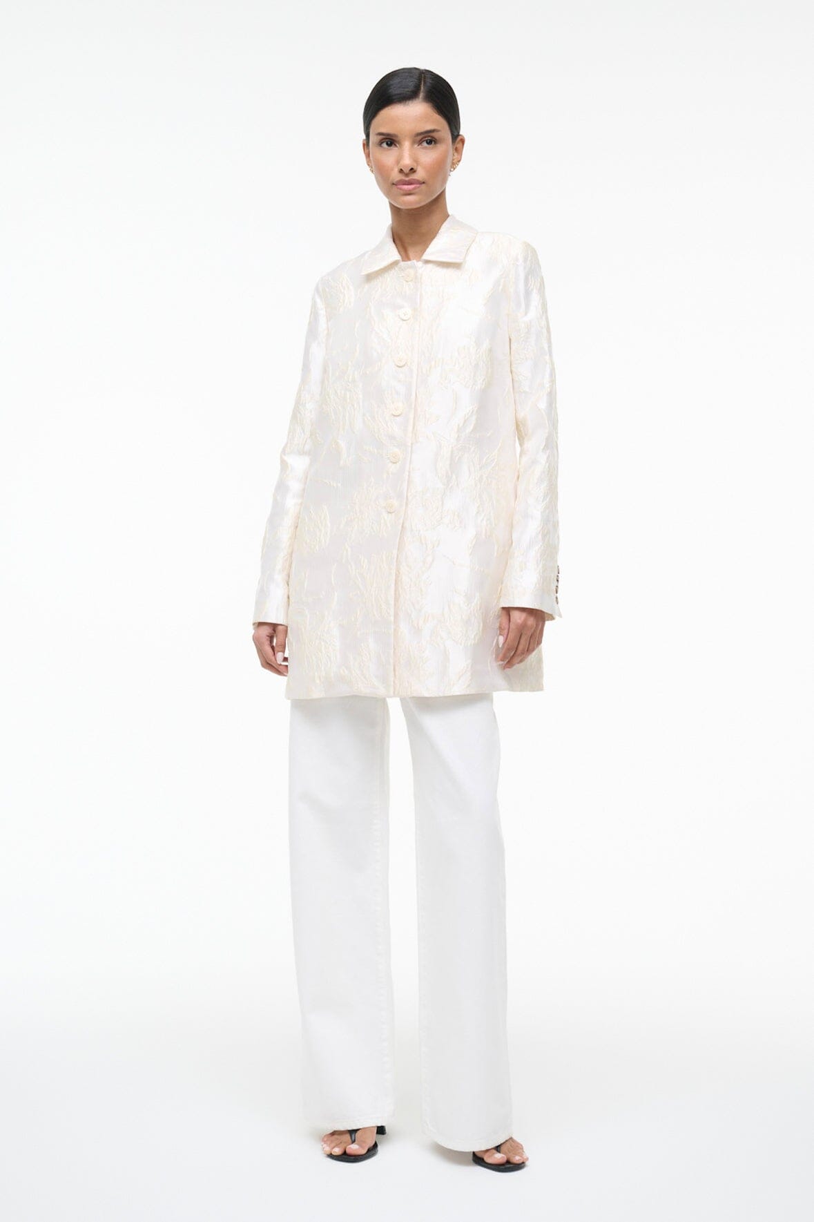 Staud Halton Jacket | Botanica Ivory - Image 2