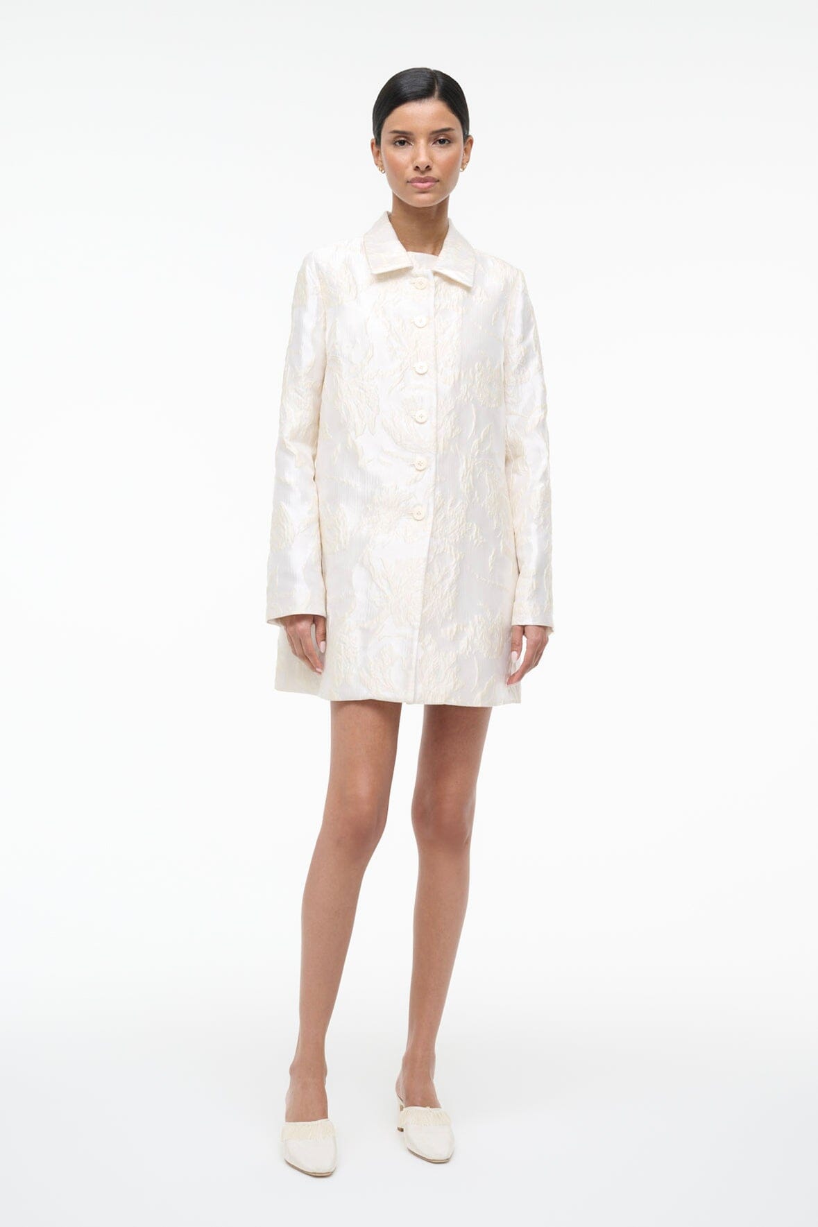 Staud Halton Jacket | Botanica Ivory - Image 3