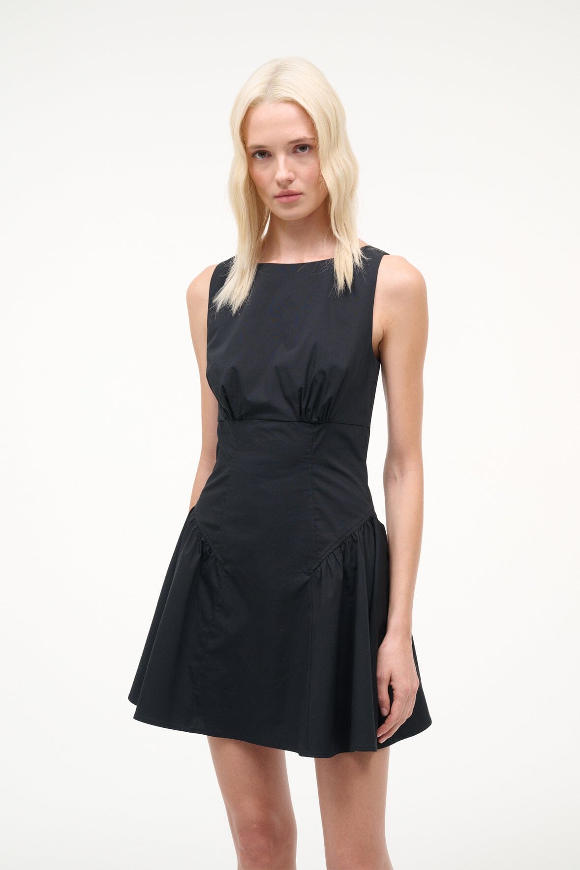 Staud Gwen Mini Dress | Black - Image 2