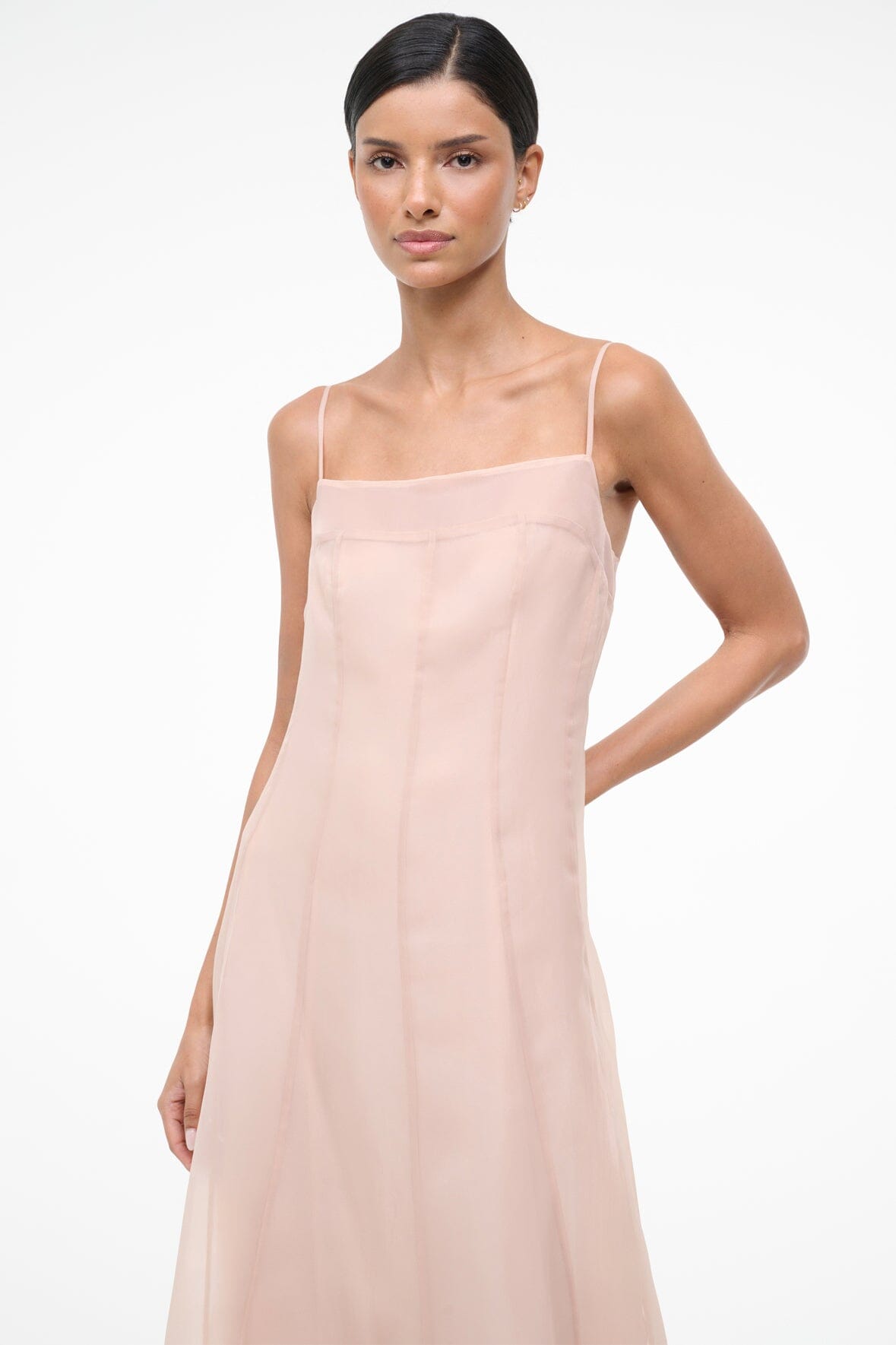 Staud Gustav Dress | Fawn - Image 3