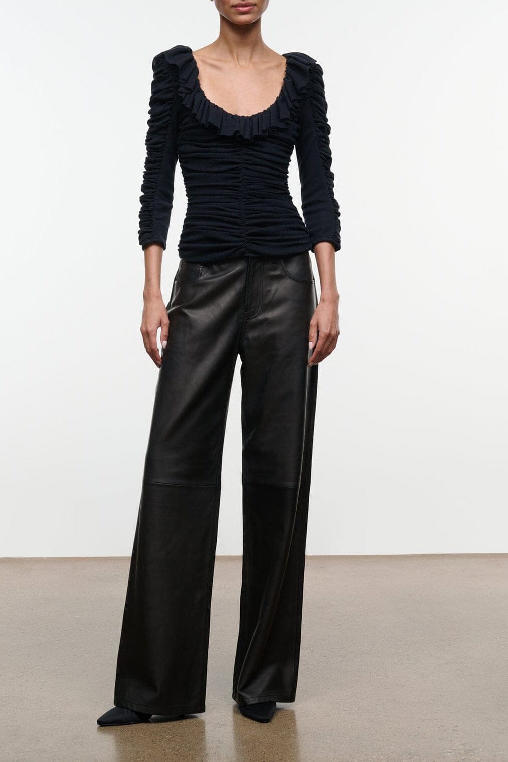 Staud Gretta Top | Black - Image 1