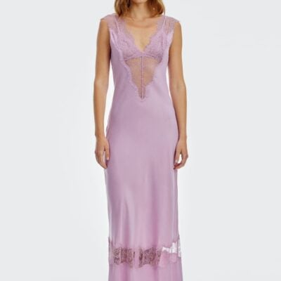Third Form Visions Lace Peer In Maxi | Lilac - Image 1