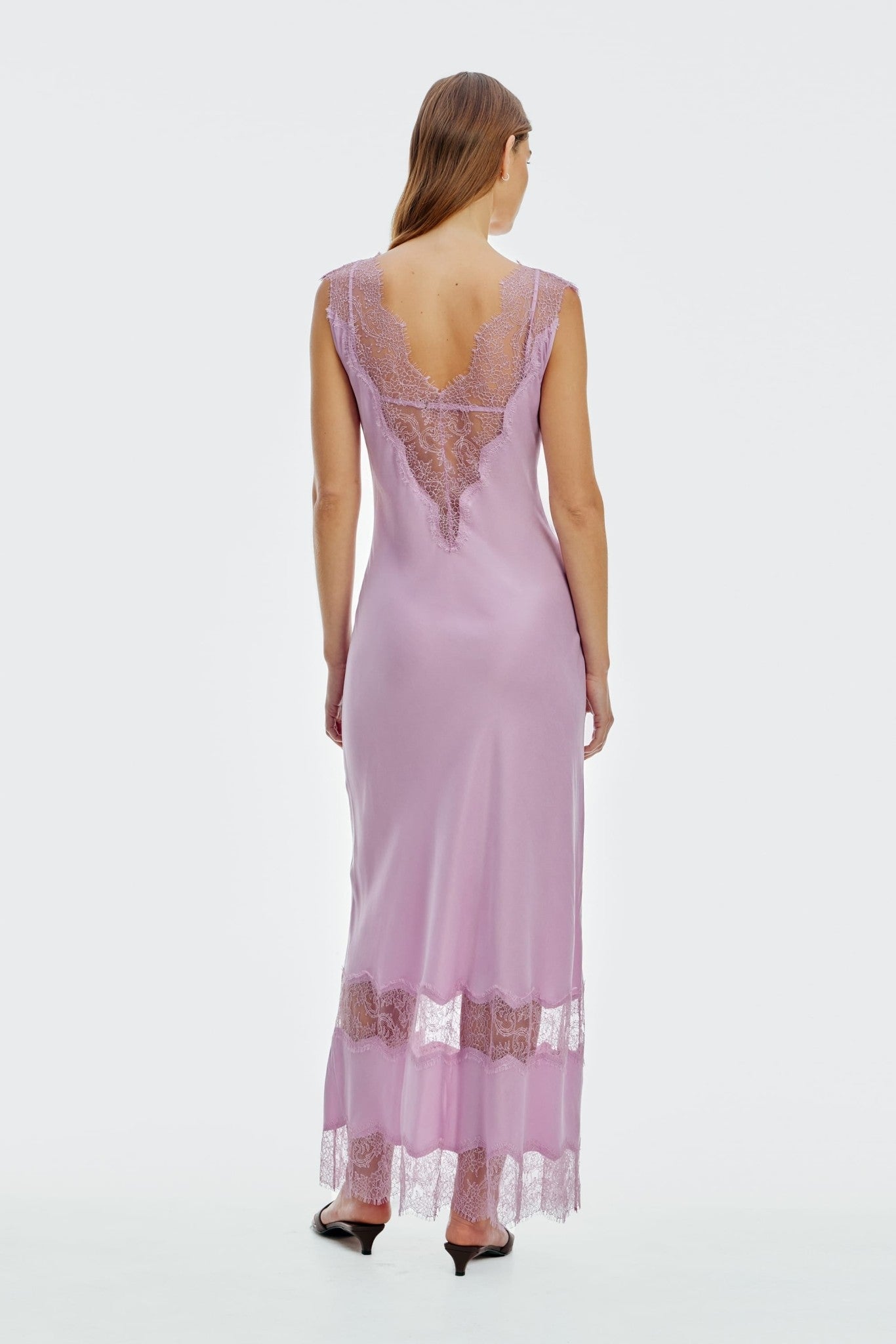 Third Form Visions Lace Peer In Maxi | Lilac - Image 3