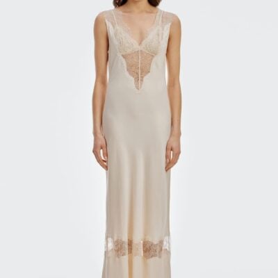 Third Form Visions Lace Peer In Maxi | Buttercream - Image 1