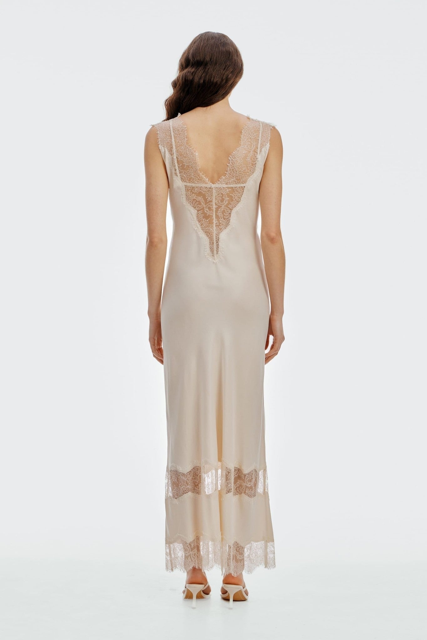 Third Form Visions Lace Peer In Maxi | Buttercream - Image 3