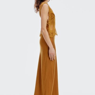 Third Form Visions Lace Floor Length Dress | Patina - Image 2
