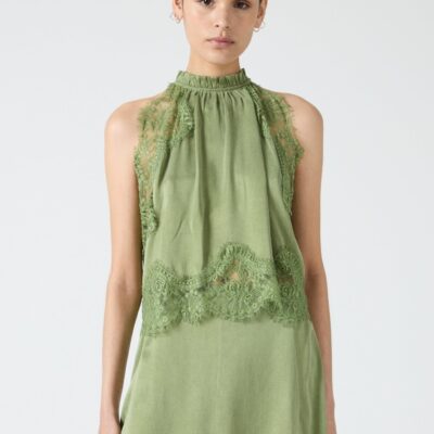Third Form Visions Lace Top | Sage - Image 1
