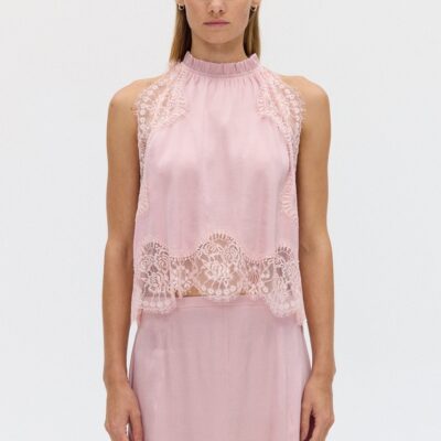 Third Form Visions Lace Top | Rosé - Image 1