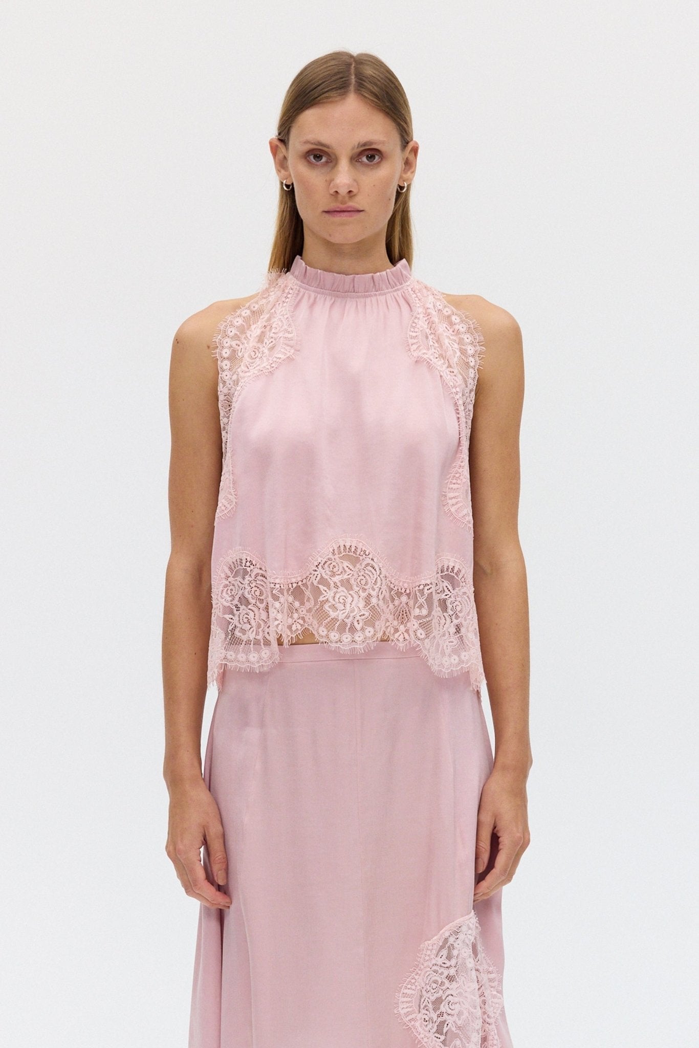 Third Form Visions Lace Top | Rosé - Image 1