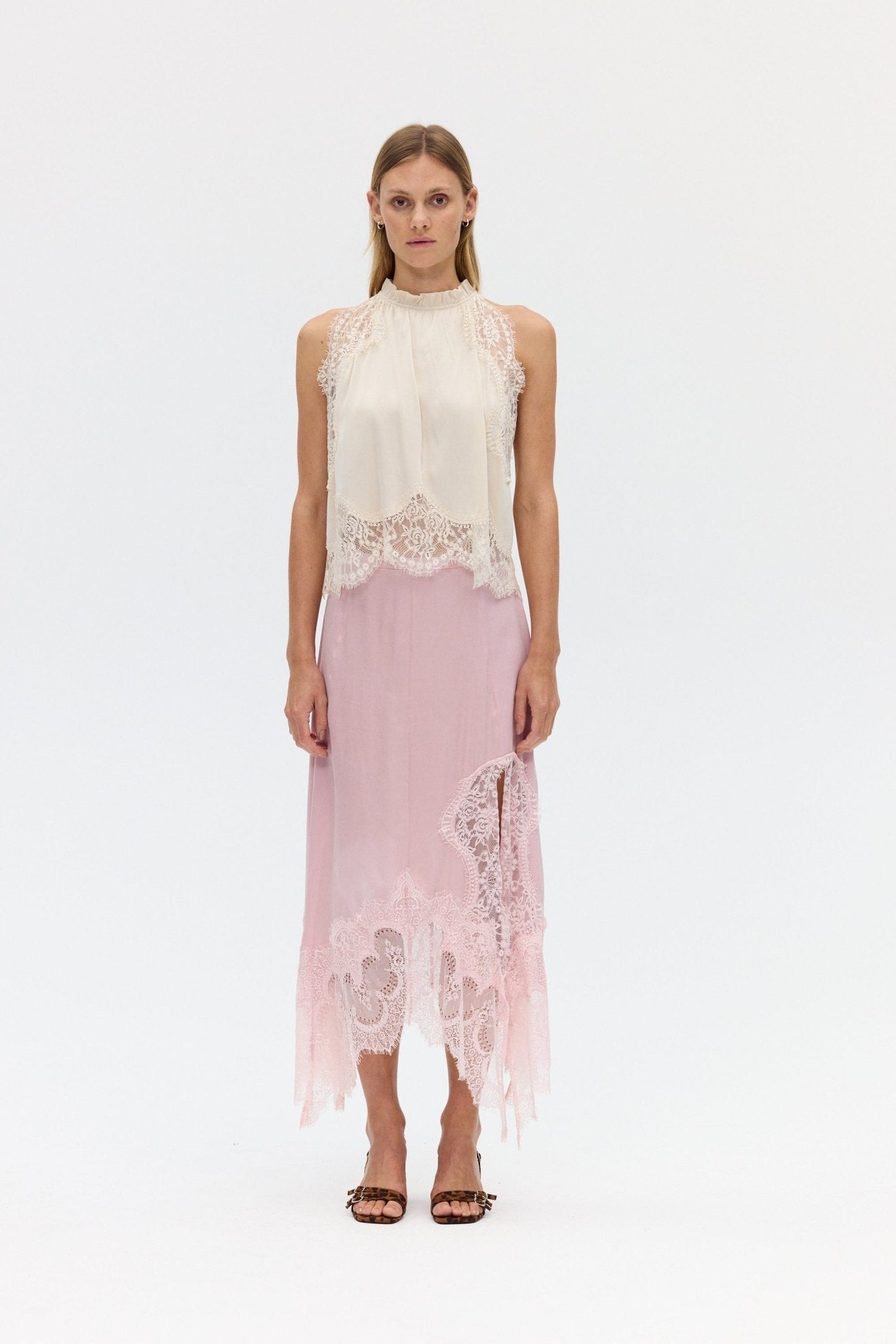 MNTFM051026020904032_3 Third Form Visions Lace Top | Buttercream - Image 3