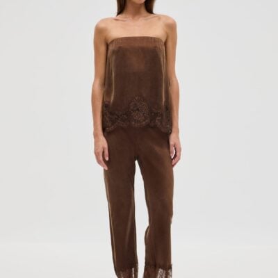 Third Form Visions Lace Pant | Chocolate - Image 1