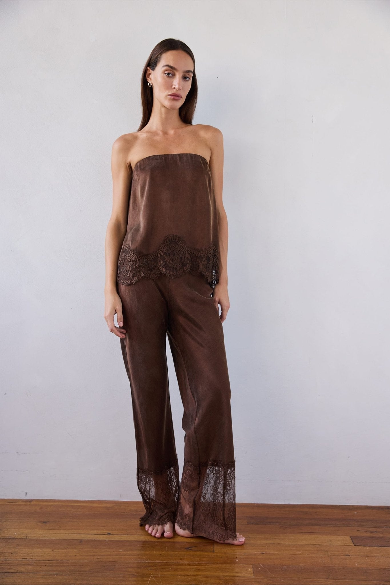 Third Form Visions Lace Pant | Chocolate - Image 2