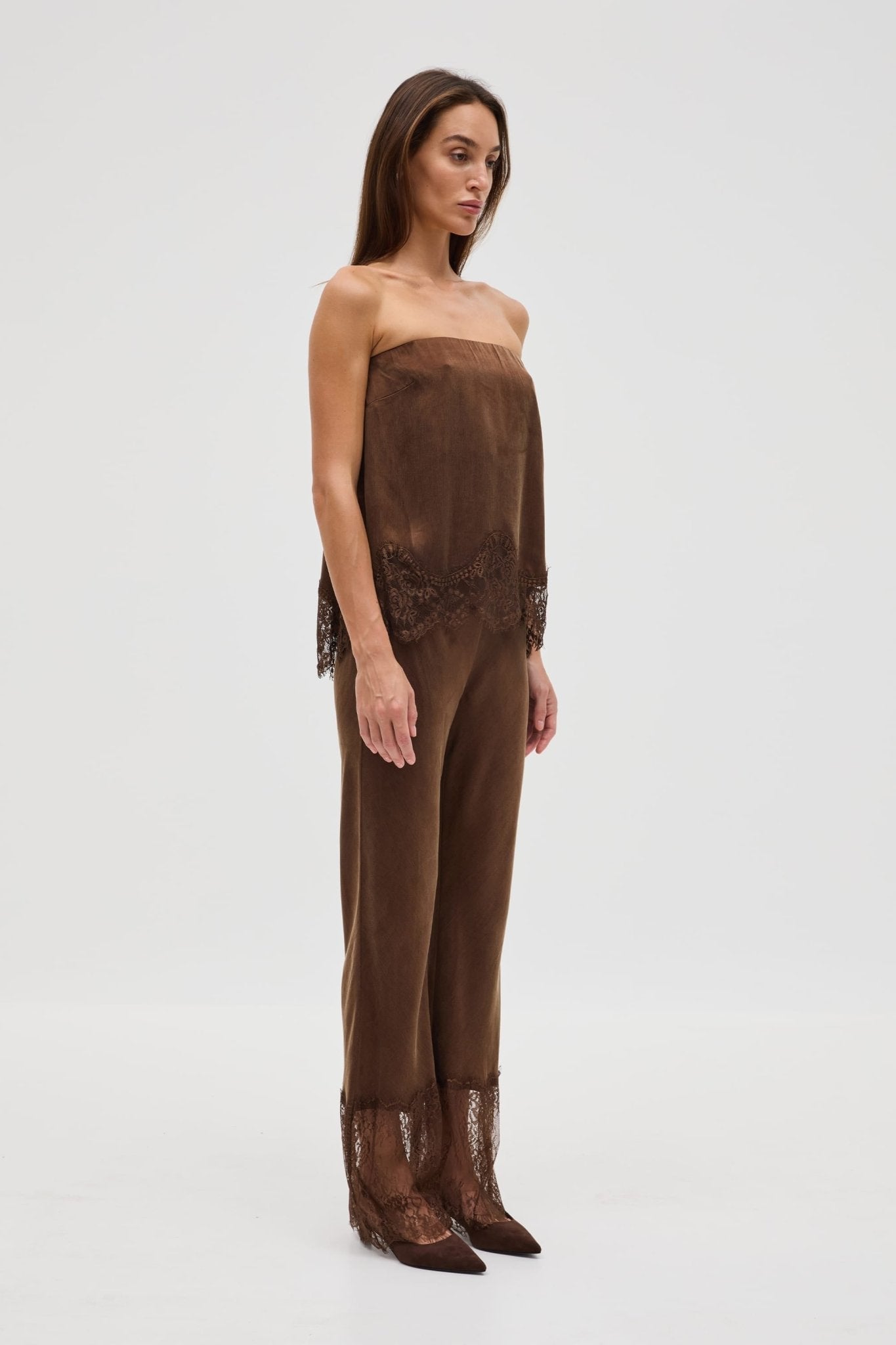 Third Form Visions Lace Pant | Chocolate - Image 3