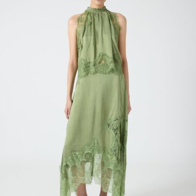 Third Form Visions Lace Hankerchief Skirt | Sage - Image 2