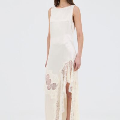 Third Form Visions Lace Frill Dress | Buttercream - Image 2