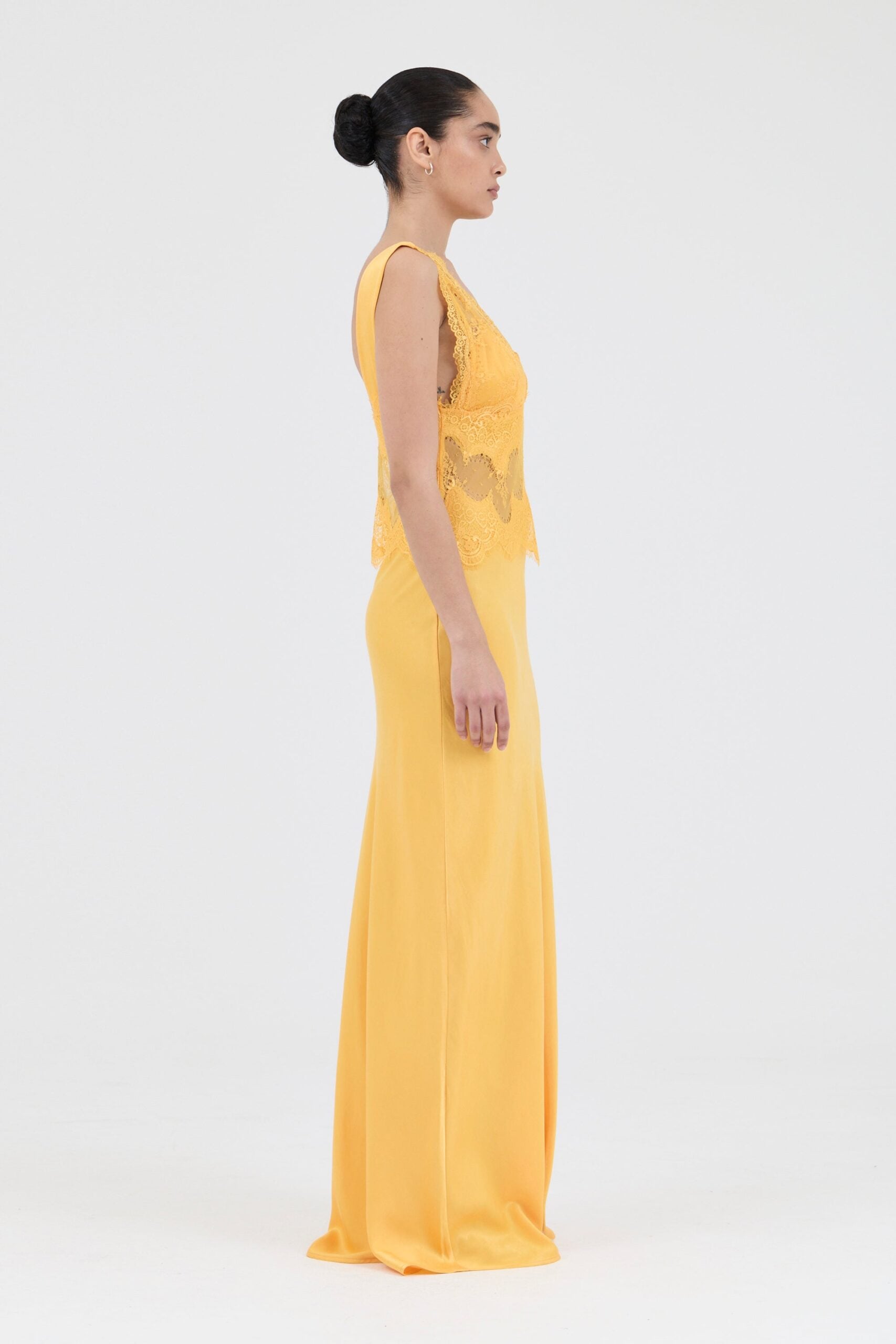 Third Form Visions Lace Floor Length Dress | Mango - Image 2