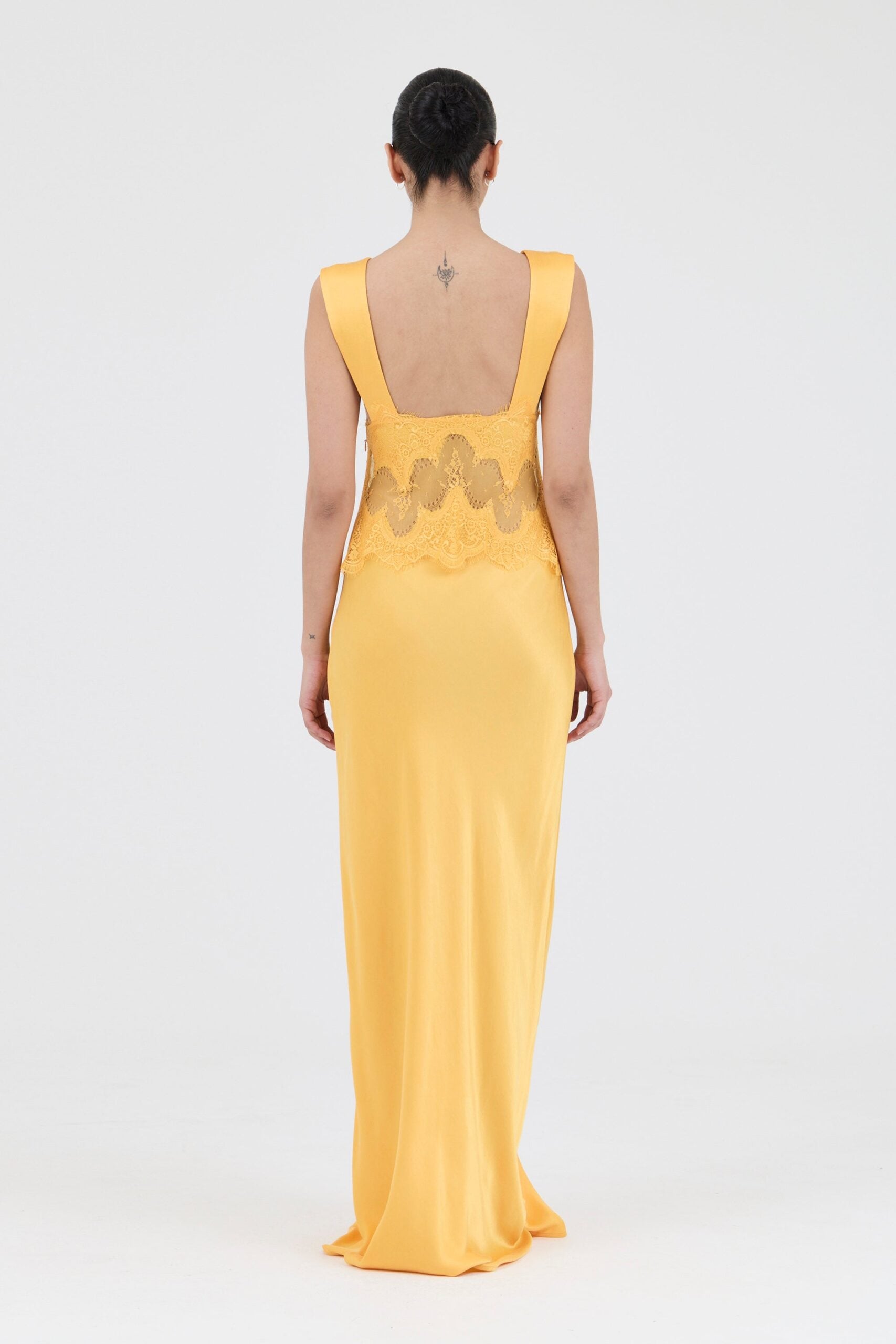 Third Form Visions Lace Floor Length Dress | Mango - Image 3