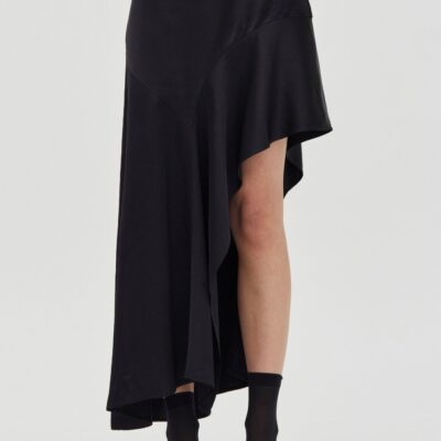 Third Form Threshold Flow Skirt | Storm Black - Image 2