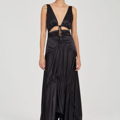 Third Form Tension Satin Maxi Dress | Night - Image 1