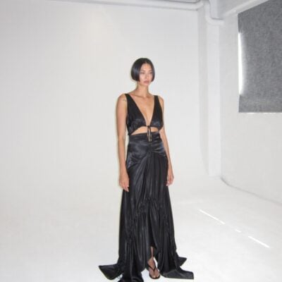 Third Form Tension Satin Maxi Dress | Night - Image 2