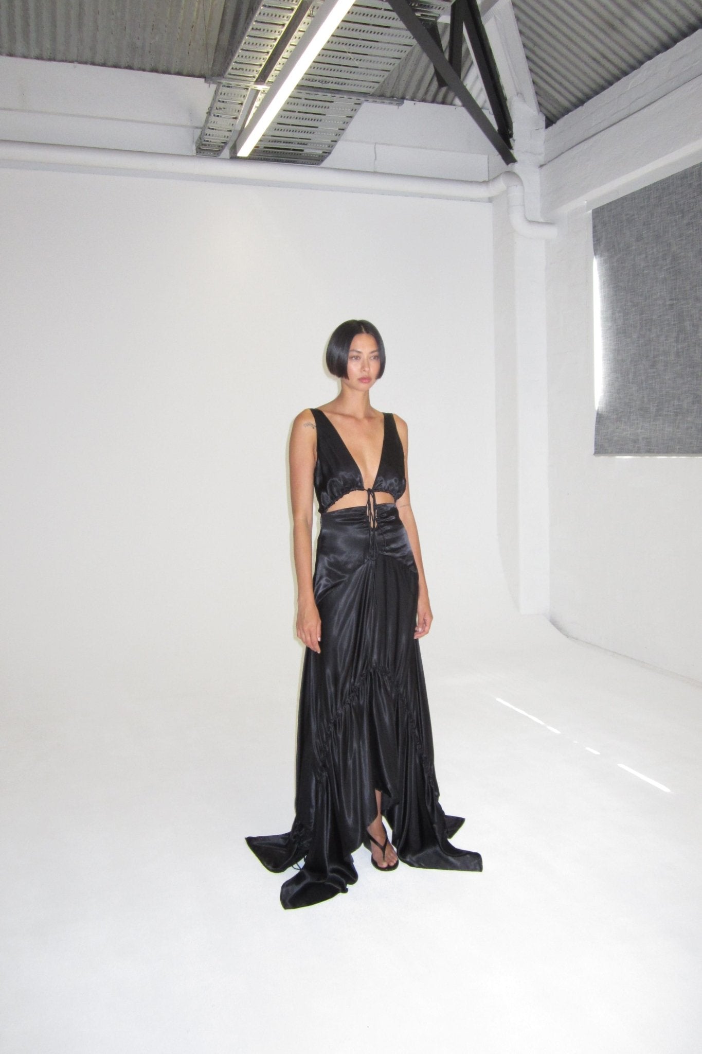 Third Form Tension Satin Maxi Dress | Night - Image 2