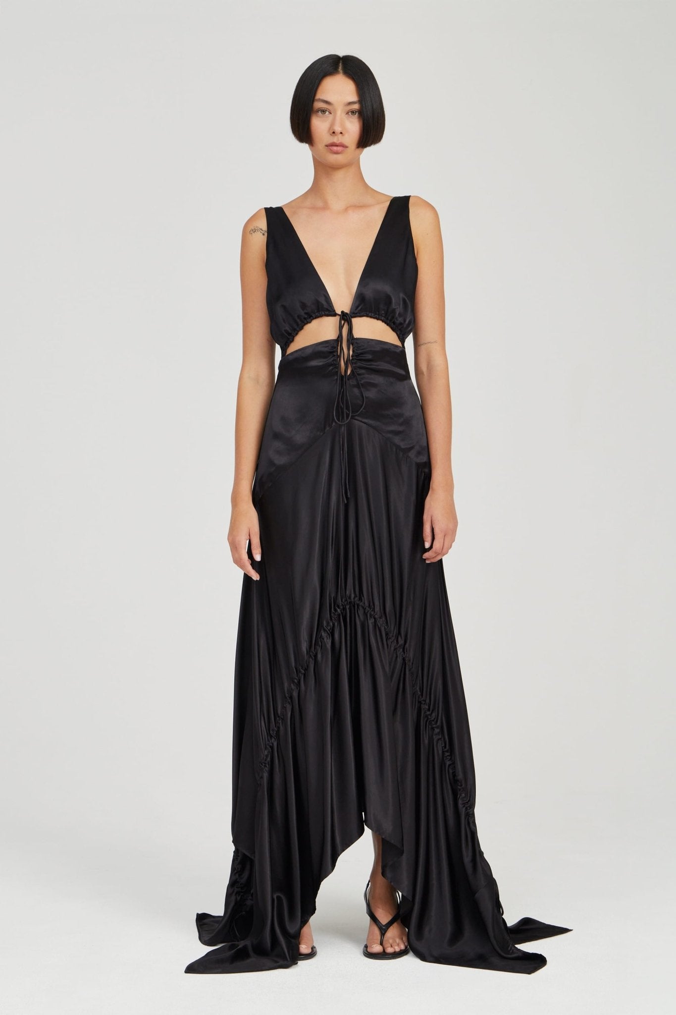 Third Form Tension Satin Maxi Dress | Night - Image 3