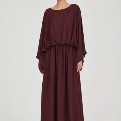 Third Form Suspension Maxi Dress | Merlot - Image 1