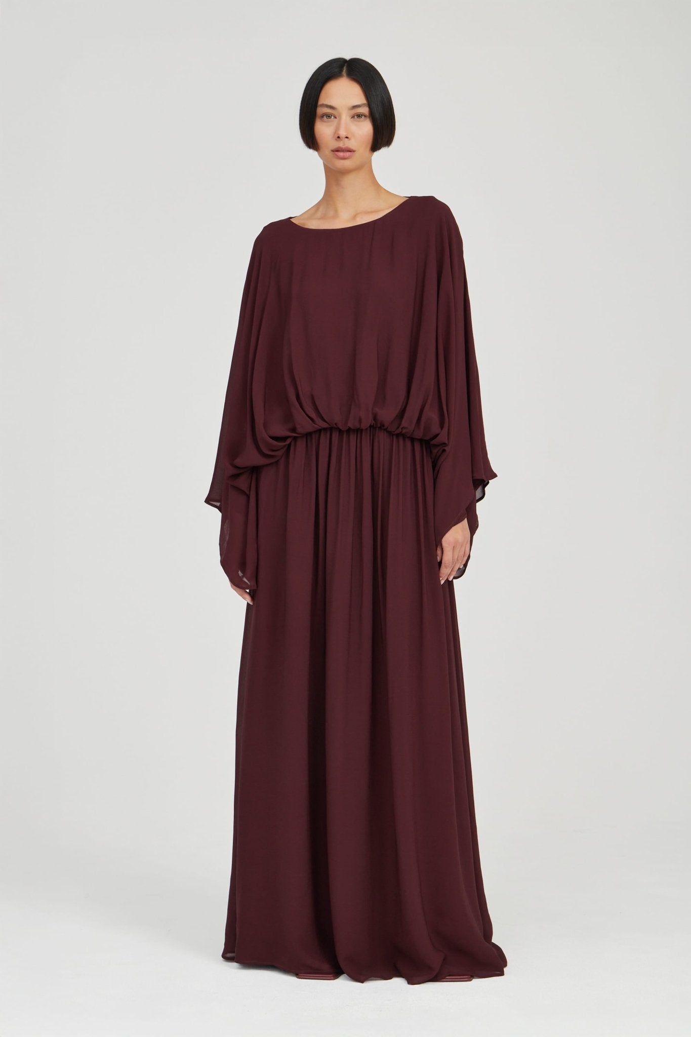 Third Form Suspension Maxi Dress | Merlot - Image 1