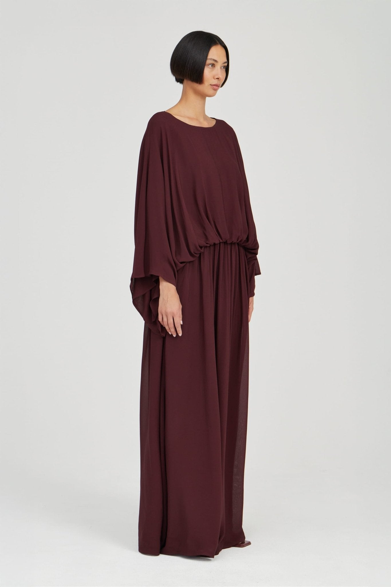 MNTFM051026020904096_2 Third Form Suspension Maxi Dress | Merlot - Image 2