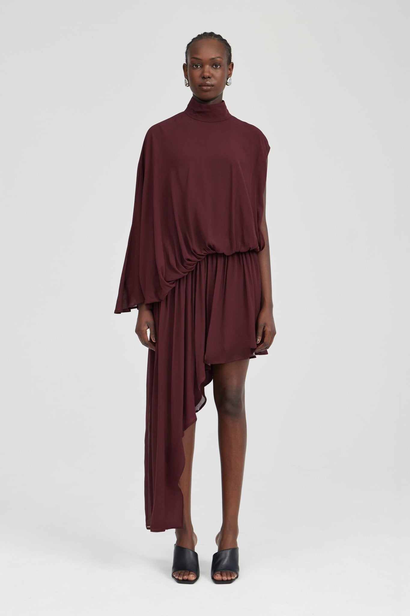 Third Form Suspension Asymmetric Mini | Merlot - Image 1