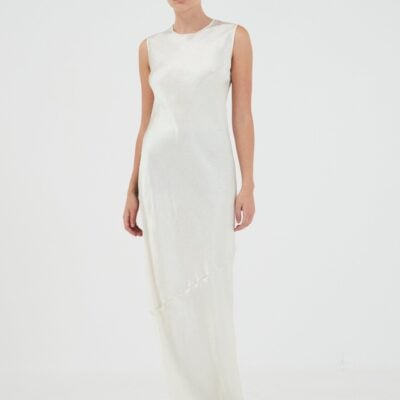 Third Form Revery High Split Tank Dress | Cream - Image 1