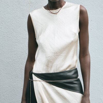 Third Form Revery High Split Tank Dress | Cream - Image 2