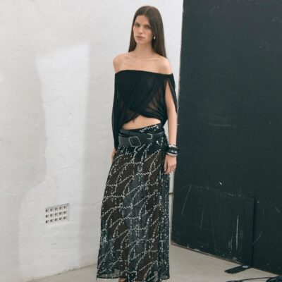 Third Form Refract Bias Maxi Skirt | Afterdark - Image 2