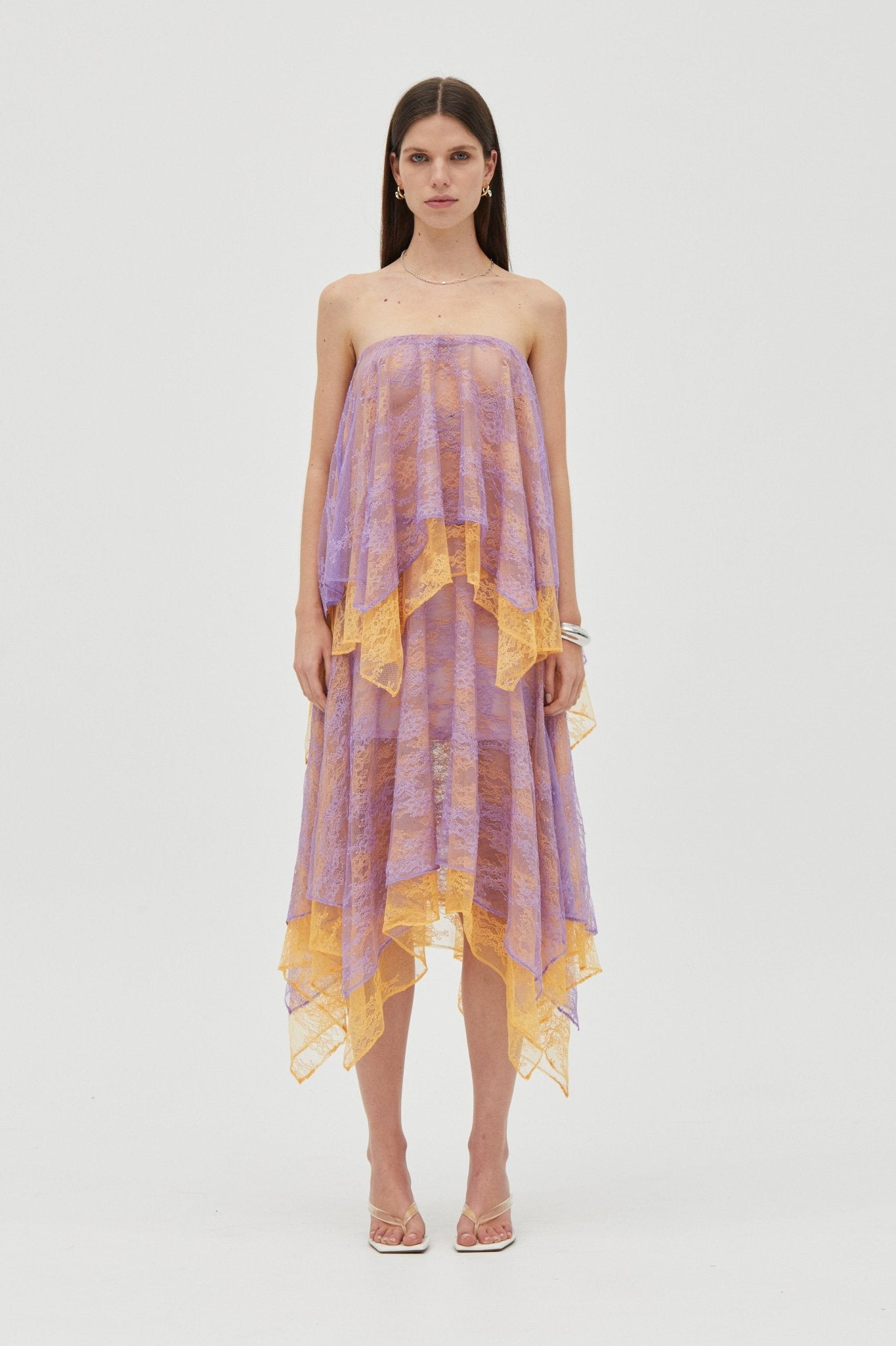 Third Form Reflect Strapless Top | Lavender & Mango - Image 2
